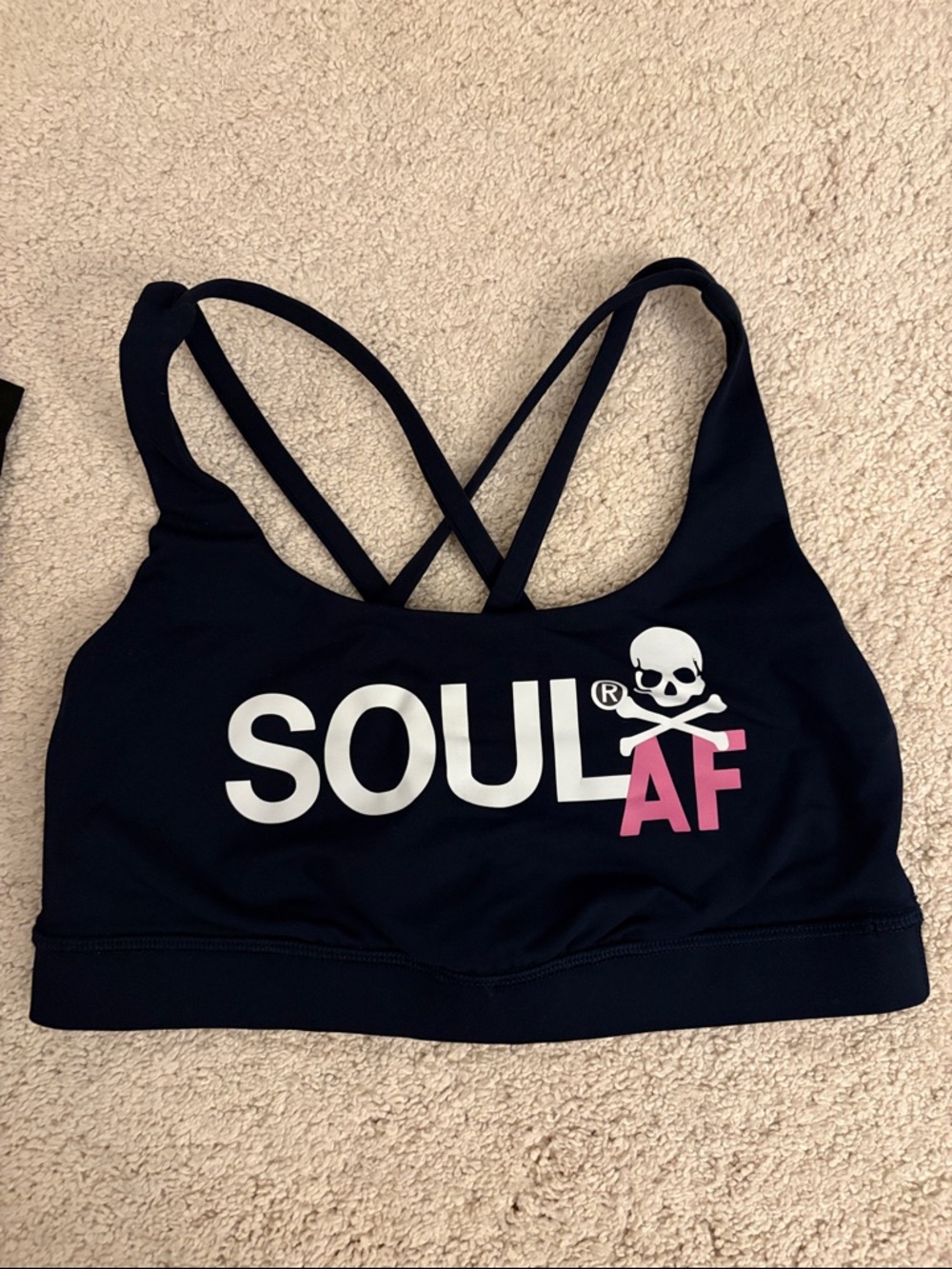 Lululemon Soulcycle sports bra